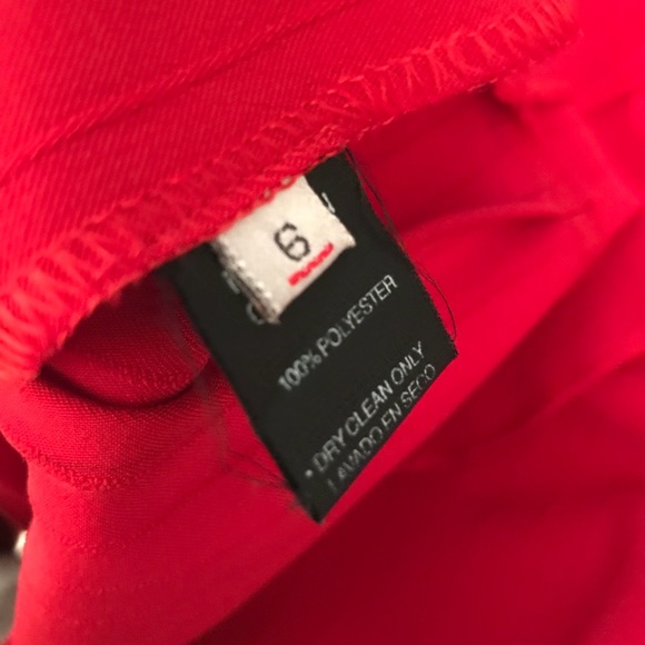 BETINA SPITZ Classic Zip up Red Dress WITH Pearls - Picture 4 of 5